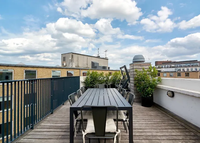 Luxury Penthouse - Private Balcony - Heart Of Copenhagen